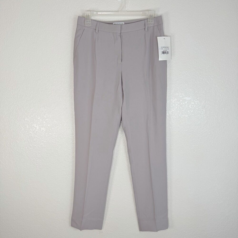 Anne Valerie Hash Pour Cartier Tapered Pants EU 36 Gray Minimalist Designer NWT